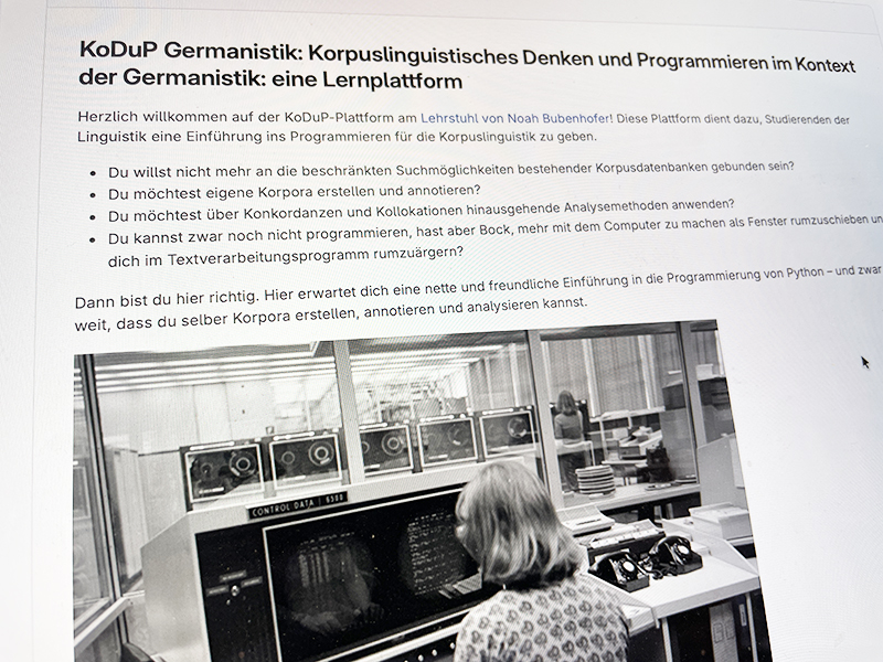 KoDuP Germanistik